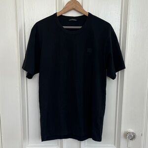 Acne Black Smiley Tee, L
